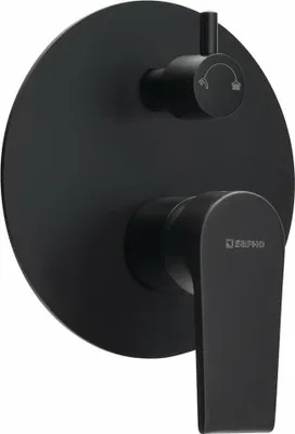 Immagine prodotto di Sapho Kai - Miscelatore da incasso per doccia con corpo, 2 uscite, nero opaco KA43/15