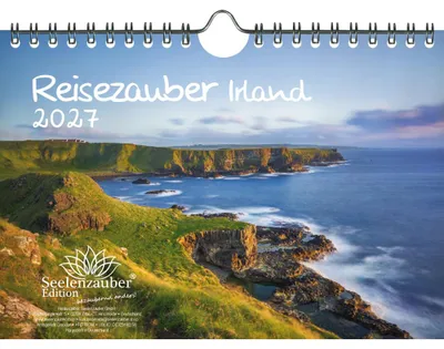 Produktbild von Reisezauber Irland DIN A5 Kalender für 2027 Dublin Stadt Reise Land Urlaub - Seelenzauber