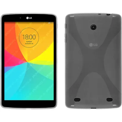 Produktbild von PhoneNatic Case kompatibel mit LG G Pad 8.0 - clear Silikon Hülle X-Style Cover
