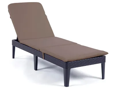 Zdjęcie produktu dla Bazkar Jaipur Poduszka na leżak ogrodowy składana 190x60cm S-41 Wygodna Gruba Wodoodporna