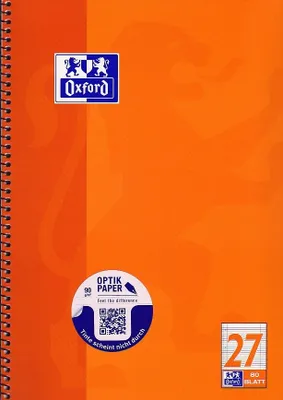 Produktbild von Oxford Collegeblock liniert No.27 A4 80BL