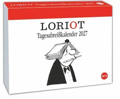 Produktbild von Heye Tagesabreißkalender 2027 Loriot 11x14cm