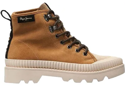 Produktbild von Pepe Jeans Ascot Desert Damen Schnürstiefelette Cognac, PLS50429-879