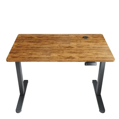 Obrázek produktu pro SONNI Burnt Cloud elektricky výškově nastavitelný stůl 100x60 cm, nosnost 60 kg, s dětskou pojistkou a paměťovou funkcí, tloušťka desky 15 mm