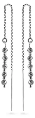 Image de Boucles d'oreilles en argent avec Hä matit AJKNS006
