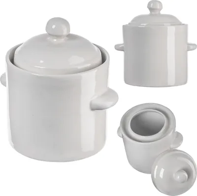Produktbild von KADAX Fassbeiztopf mit Kragen 1,8L