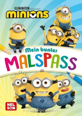 Immagine prodotto di Minions: Divertente libro da colorare