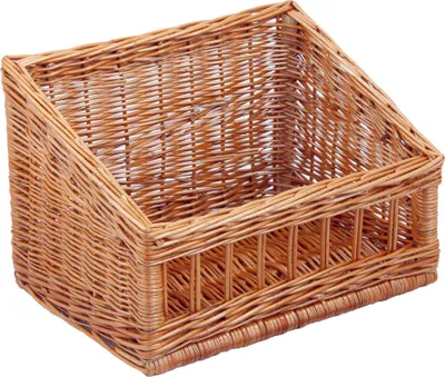Produktbild von Systemregalkorb, Brotkorb, Brötchenkorb, Thekenkorb, 40x30x16/27cm, gestäbt