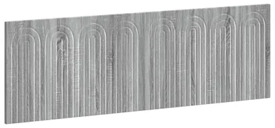 Imagen del producto de vidaXL Cabecero de pared, modelo ALKMAAR, color gris Sonoma, fabricado en material de madera