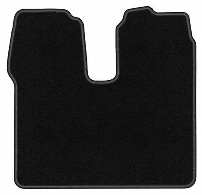 Produktbild von Fahrermatte Velours für MAN TGX 2007- (Transporter) – 1-tlg, Schwarz, passgenau – Wielganizator BASIC