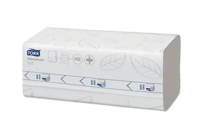 Produktbild von TORK Xpress Multifold Handtuchpapier 212 x 320 mm W-Falz 12 x 200 Blatt