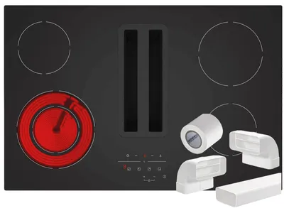 Produktbild von Silverline FLPHK820ESR SET Flow-In Pro X Highlight FLPHK820 Kochfeldabzug + Rohr-Set H10