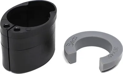 Produktbild von Deda Vinci Abstandshalter Schwarz Schwarz One Size