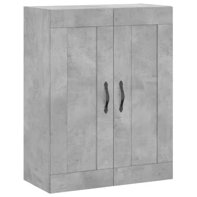 Immagine prodotto di Mobile a Parete Grigio Cemento 69,5x34x90 cm Legno Multistrato