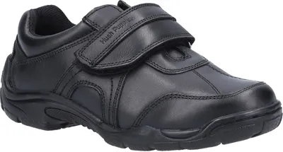 Produktbild von Hush Puppies - Jungen Schul-Uniform-Schuhe "Arlo", Leder FS7398 (32 EU) (Schwarz)