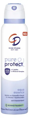 Image de CD Deo Spray Pure and Protect, Aqua Essence, pack de 150 ml