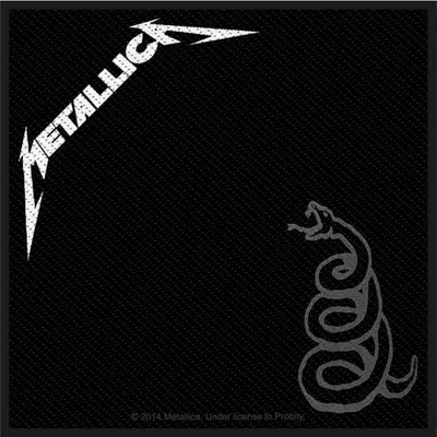 Produktbild von Metallica Black Album Aufnäher