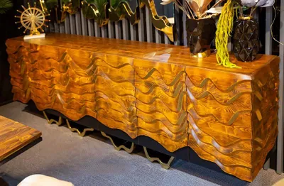 Image de Buffet Commode Commode haute Sideboard Commode à tiroirs Commode buffet