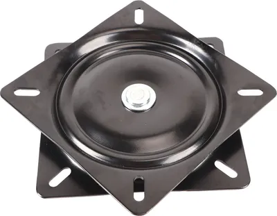 Produktbild von Drehteller 7 Zoll, Stahl, hohe Tragfähigkeit, automatische Rückstellfunktion, Stuhlteile für Bar, Heimrestaurant