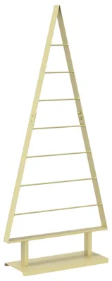 Image de Arbre de Noël en métal vidaXL KUOPIO, 125 cm, acier doré