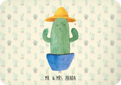 Produktbild von Mr. & Mrs. Panda Kühlschrankmagnet Kaktus Hut - Kaktus Grün - Geschenk, magnet, haftmagnet, Kakteen, Pinnwandmagnet, Weltenbummler, whiteboardmagnet, Spruch, Reisen