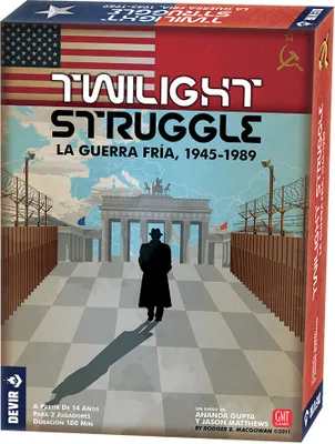 Image de Devir Twilight Struggle, Jeu de société, Stratégie, 14 ans et plus, 180 min