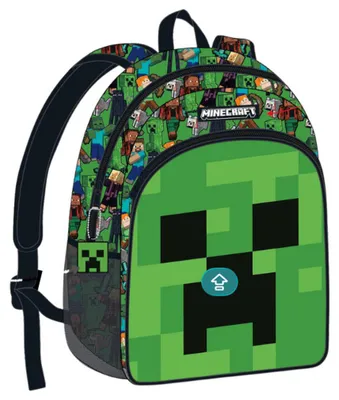 Zdjęcie produktu dla Plecak z postaciami z gry Minecraft, 40 cm
