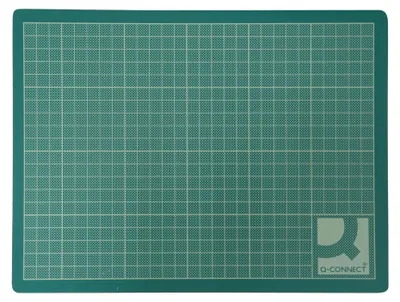 Schneidematte A1, rutschfest, PVC, grün, 594x841 mm