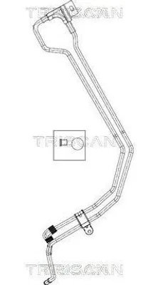 Produktbild von TRISCAN 8516 43002 Servoleitung für HYUNDAI GETZ (TB) von Lenkgetriebe nach Ausgleichsbehälter
