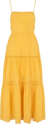 Zdjęcie produktu dla Guess Sukienka "Lace Up" - W3GK45WEID0 - Żółty- Rozmiar: L(EU)