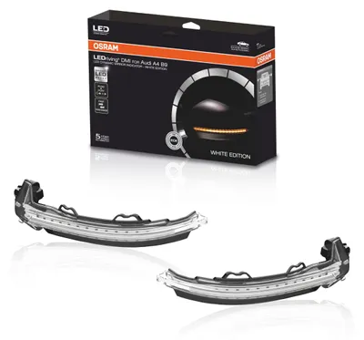 Produktbild von Osram LEDDMI 8W0 WT S LEDriving dynamischer LED Spiegelblinker - White Edition,