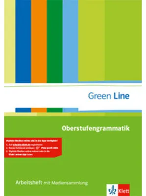 Obrázok produktu pre Green Line. Oberstufengrammatik. Arbeitsheft mit Mediensammlung ab Klasse 10