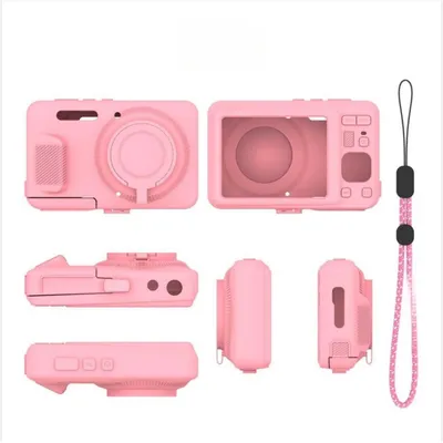 Immagine prodotto di INF Custodia Protettiva in Silicone Compatibile con Kodak PIXPRO FZ55 - Antiurto e Antipolvere con Accesso Completo Rosa