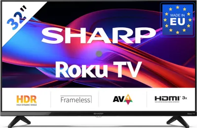 Produktbild von Sharp 32GD2225E LED-Fernseher 32", HD, Smart-TV schwarz (32GD2225E)