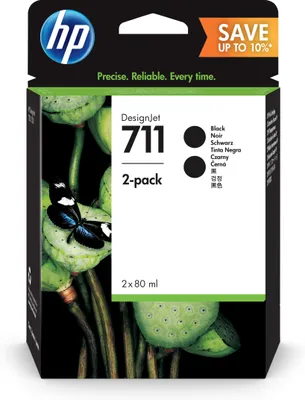 Produktbild von Tinte Doppelpack schwarz Nr. 711 (P2V31A)