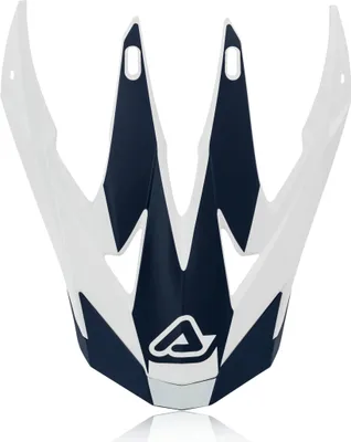 Produktbild von Acerbis X-Racer VTR Helmschirm Farbe: Weiß/Blau