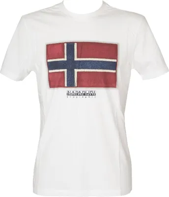 Immagine prodotto di NAPAPIJRI - T-shirt uomo con stampa bandiera - Taglia XXL