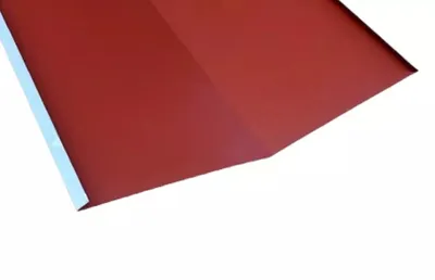 Produktbild von Kehlblech Roofart Kehlblech standard 1 m rot RAL 3009