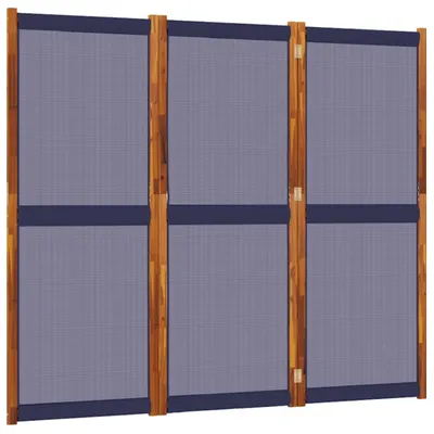 Obrázek produktu pro 3dílný paraván tmavě modrý 210 x 180 cm