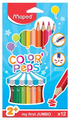 Produktbild von Maped 834010, Mehrfarbig, 12 Stück(e)