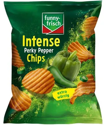 Produktbild von funny-frisch Intense Chips Perky Pepper 110g