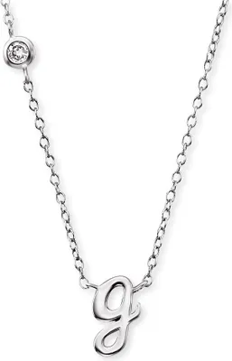 Produktbild von Engelsrufer Buchstaben G Kette Silber ERN-INITIAL-G mit Zirkonia