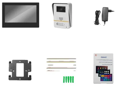 Obrázek produktu pro Videointerkom, rozlišení 1080P, připojení WiFi, 703HB-302