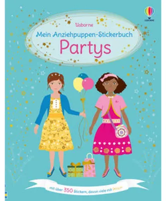 Obrázok produktu pre Mein Anziehpuppen-Stickerbuch: Partys