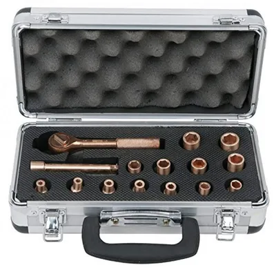 Steckschlüsselsatz 1/4", 15-tlg., BERYLLIUMplus