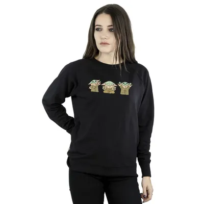 Produktbild von Star Wars - "The Mandalorian" Sweatshirt für Damen BI39857 (XXL) (Schwarz)