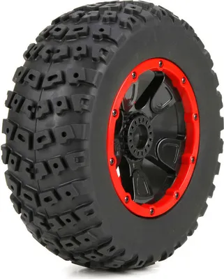 Produktbild von Losi DBXL 1:5 4WD Reifenset Links/Rechts vormontiert