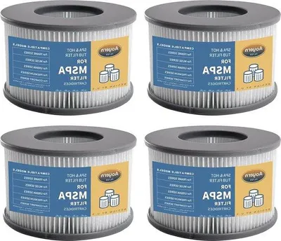 Productafbeelding van Famanu vervangingsfilters voor MSpa whirlpoolfilters, vanaf 2020 - 4 stuks
