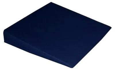 Produktbild von Sitzkeilkissen mit 100% Baumwollbezug (dunkelblau)