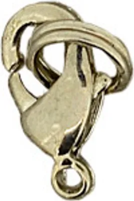 Produktbild von Karabiner mit Spaltring platinfb, 10 mm